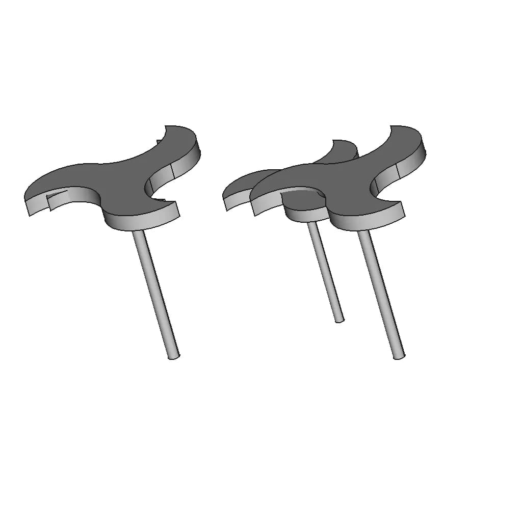 Earring Neven Marin - Downloadable CAD Representation_60_30_degree_snapshot