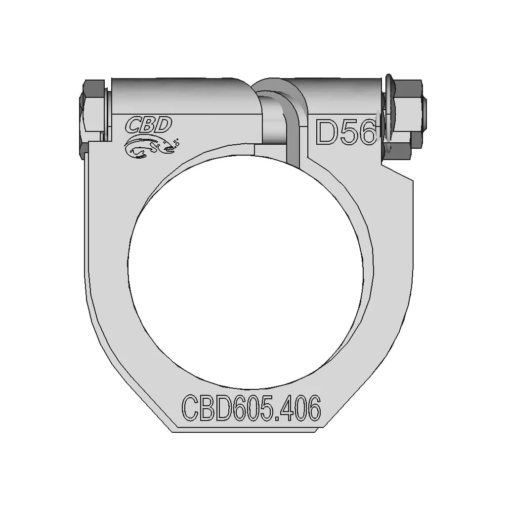 Clamp D56 | 3D Engineering Design File_0_0_degree_snapshot