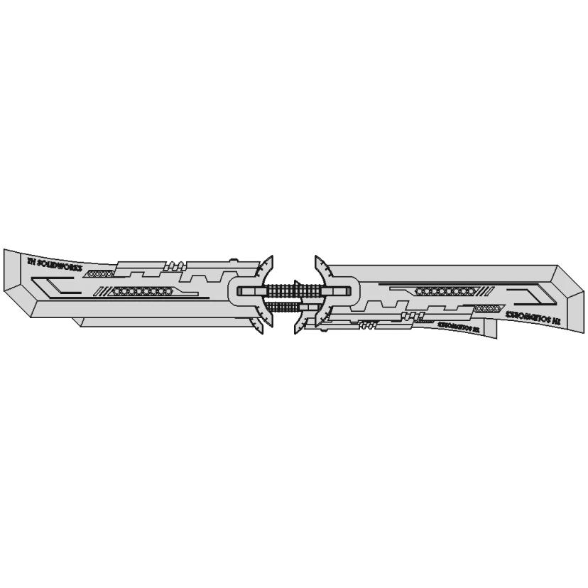 Thanos Sowrd - Downloadable CAD Representation