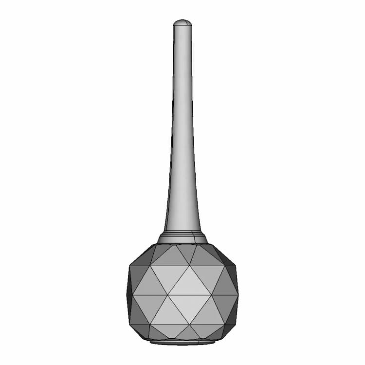 Cold Beauty Face Massager | 3D Engineering Design File
