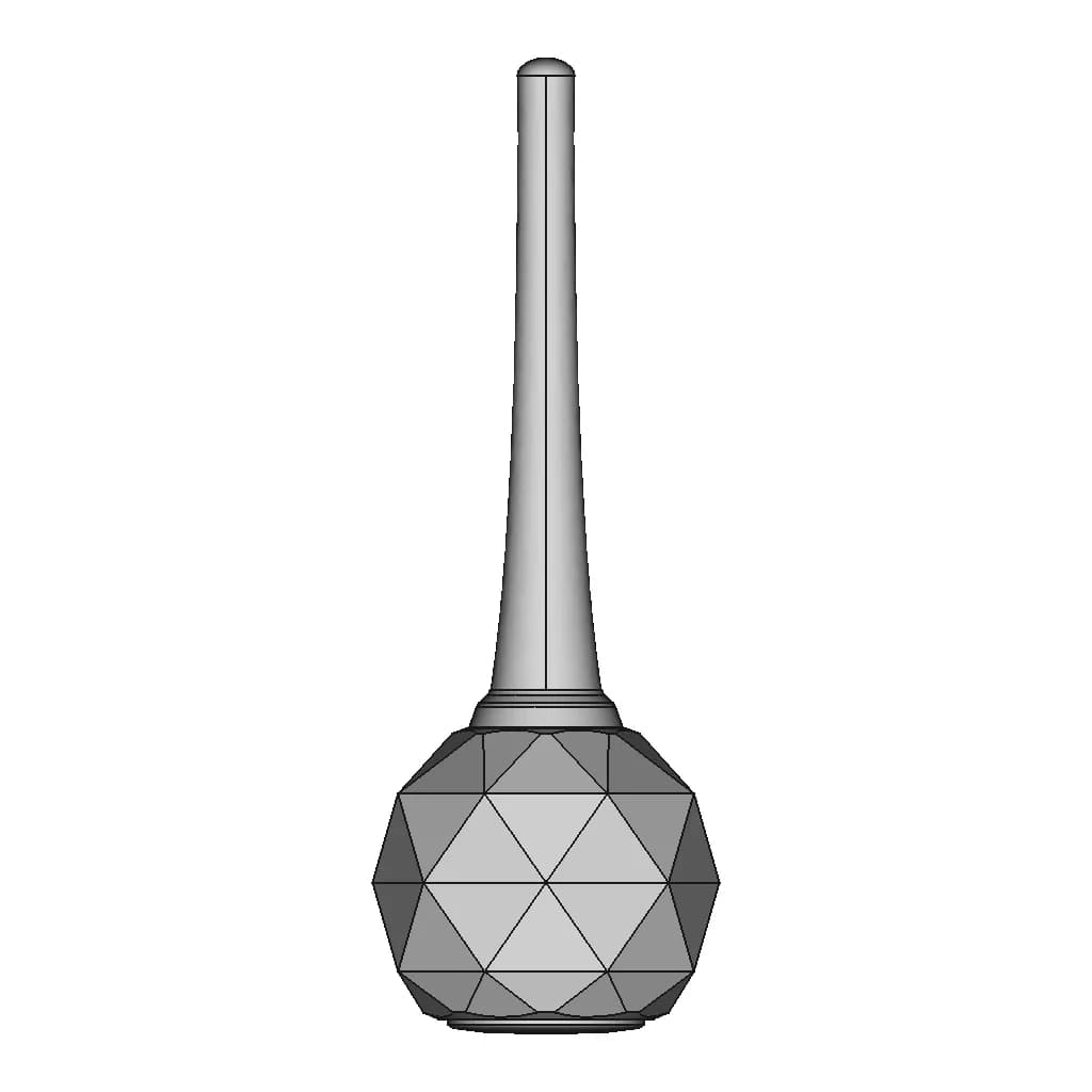 Cold Beauty Face Massager | 3D Engineering Design File_0_90_degree_snapshot
