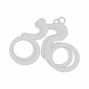 Cyclist Keyring | 3D Engineering Design File_0_0_degree_snapshot