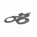 Cyclist Keyring | 3D Engineering Design File_60_30_degree_snapshot