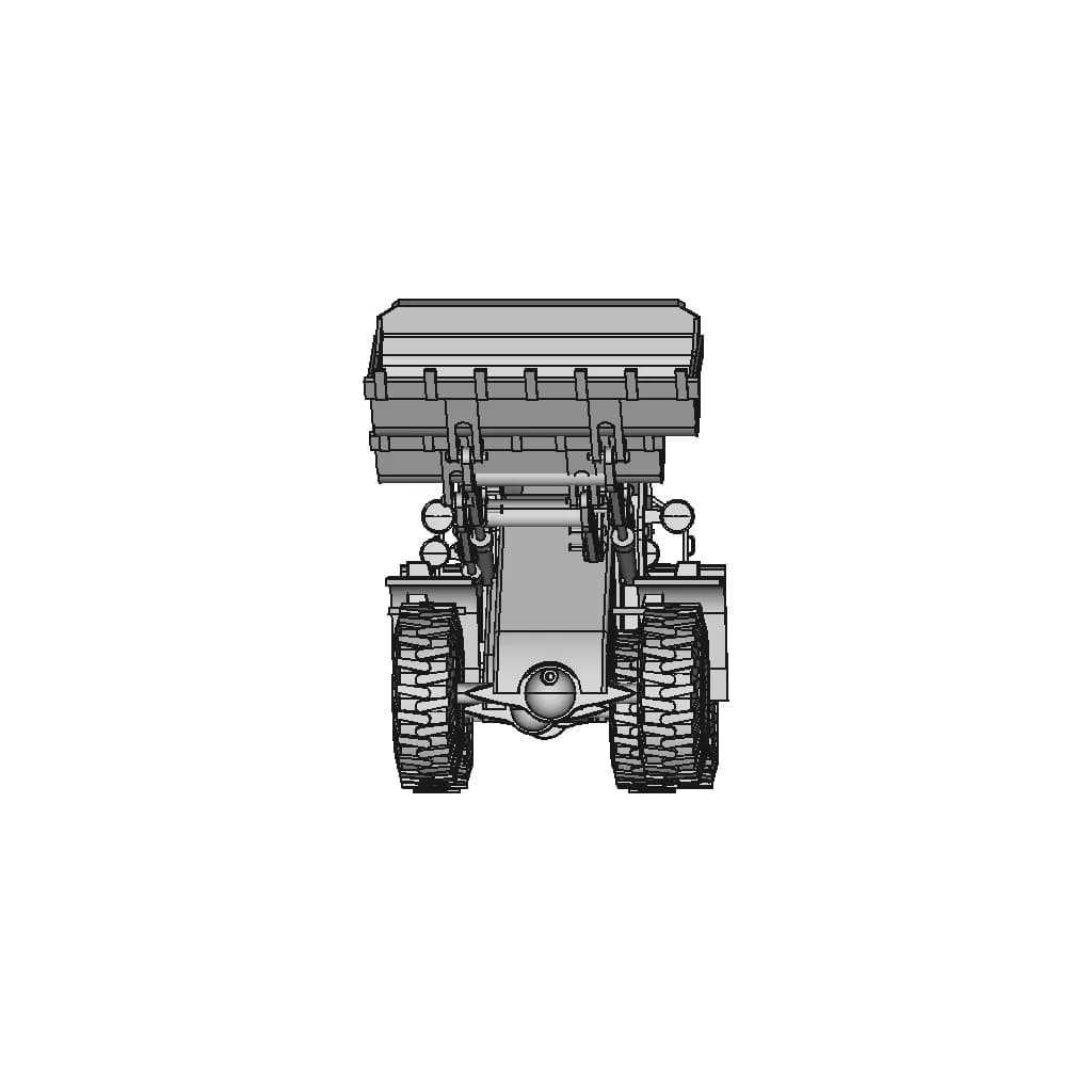 Wheel Loader - Downloadable CAD Representation_0_0_degree_snapshot
