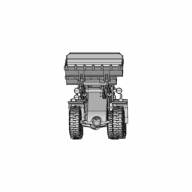 Wheel Loader - Downloadable CAD Representation