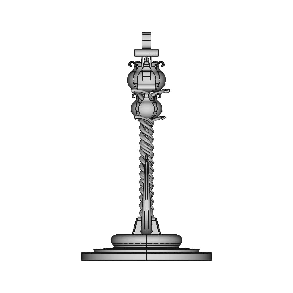 1000 Followers, Thank You All! - Downloadable CAD Representation_0_90_degree_snapshot