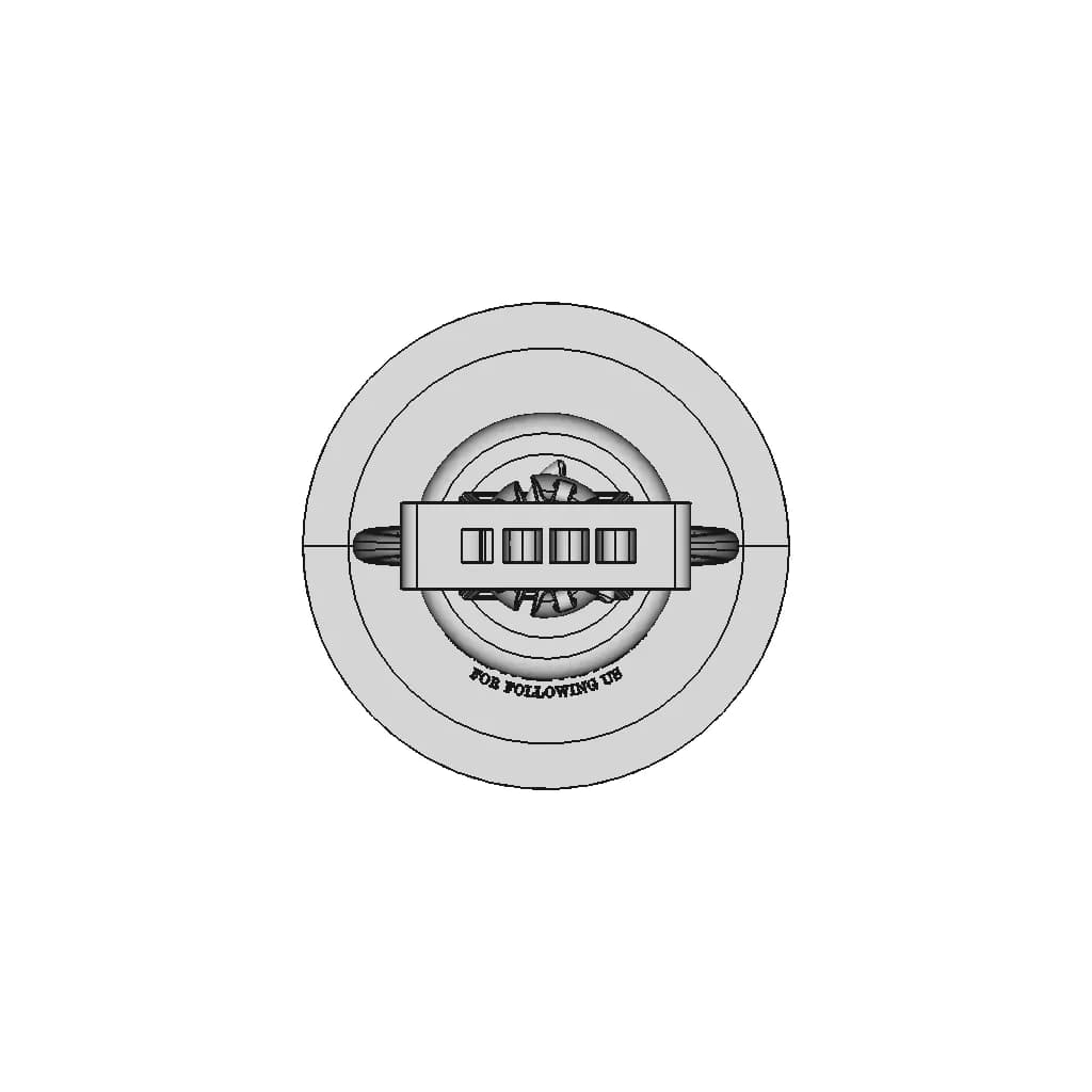 1000 Followers, Thank You All! - Downloadable CAD Representation_270_0_degree_snapshot