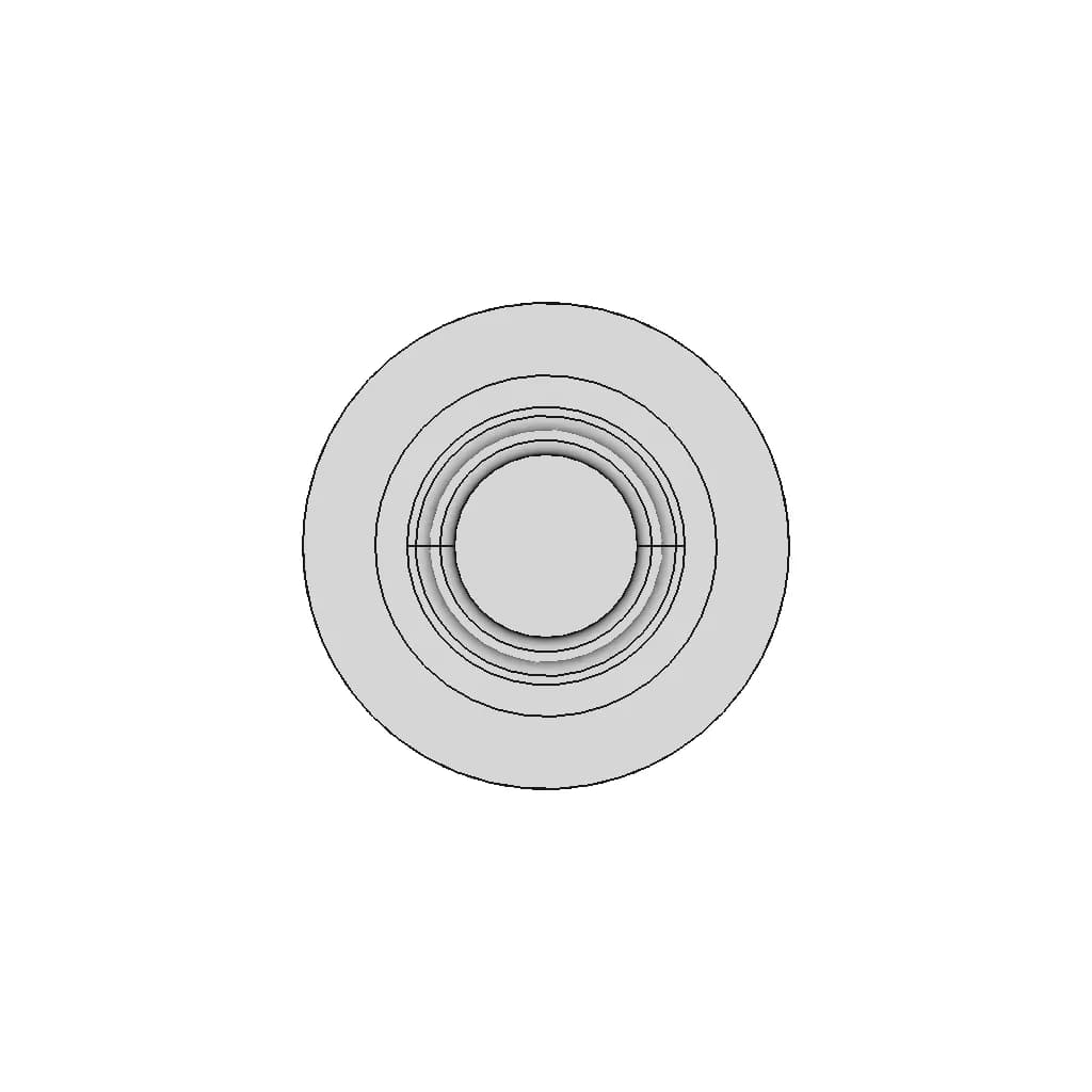 1000 Followers, Thank You All! - Downloadable CAD Representation_90_0_degree_snapshot