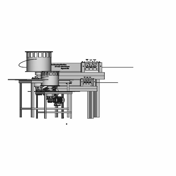 Wire Drawing Machine | High-Quality CAD Model