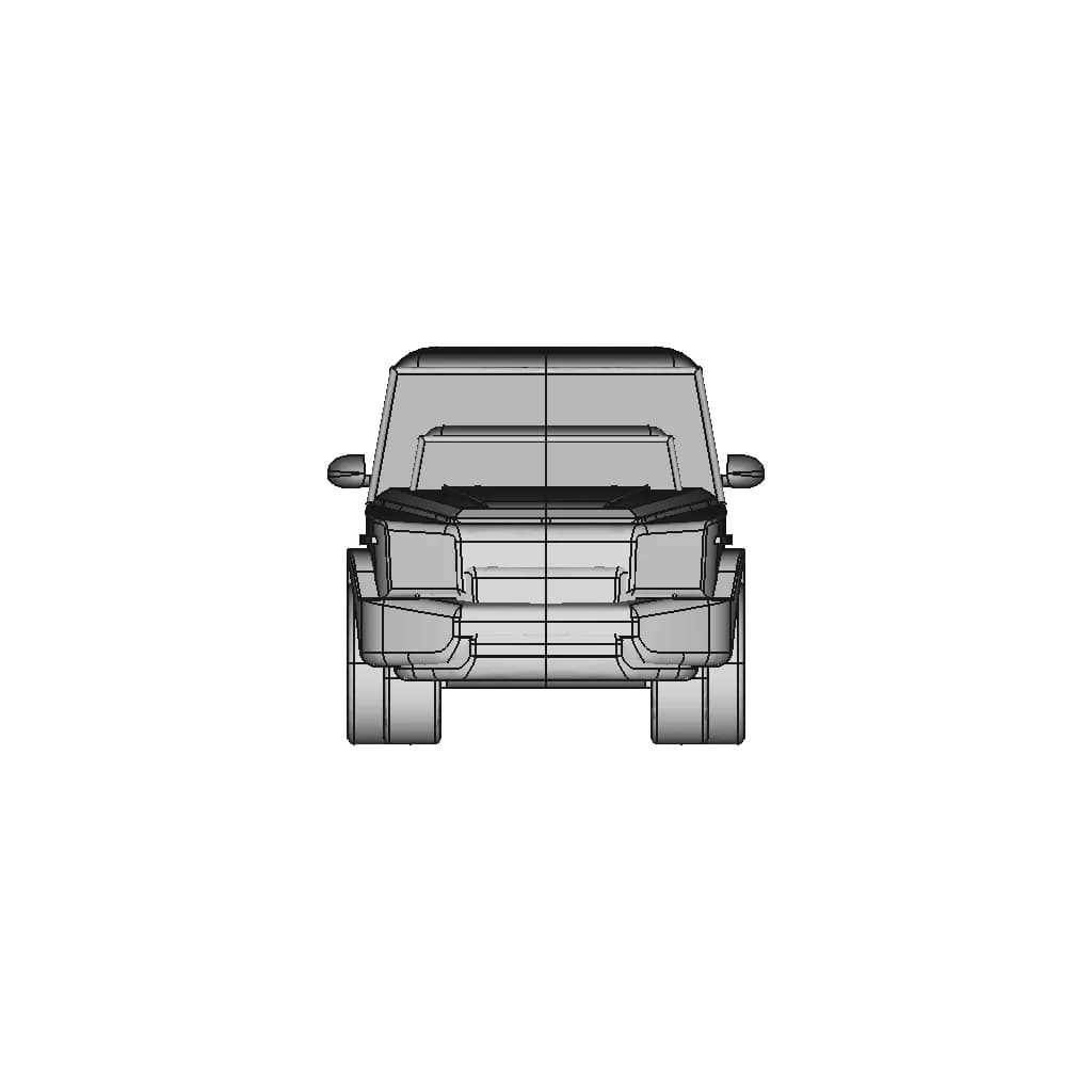 Mercedes G Class For Cfd | High-Quality CAD Model_0_270_degree_snapshot