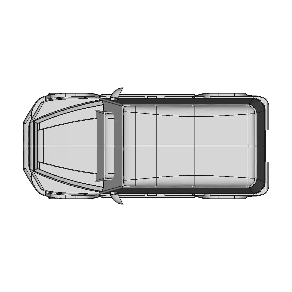 Mercedes G Class For Cfd | High-Quality CAD Model_270_0_degree_snapshot