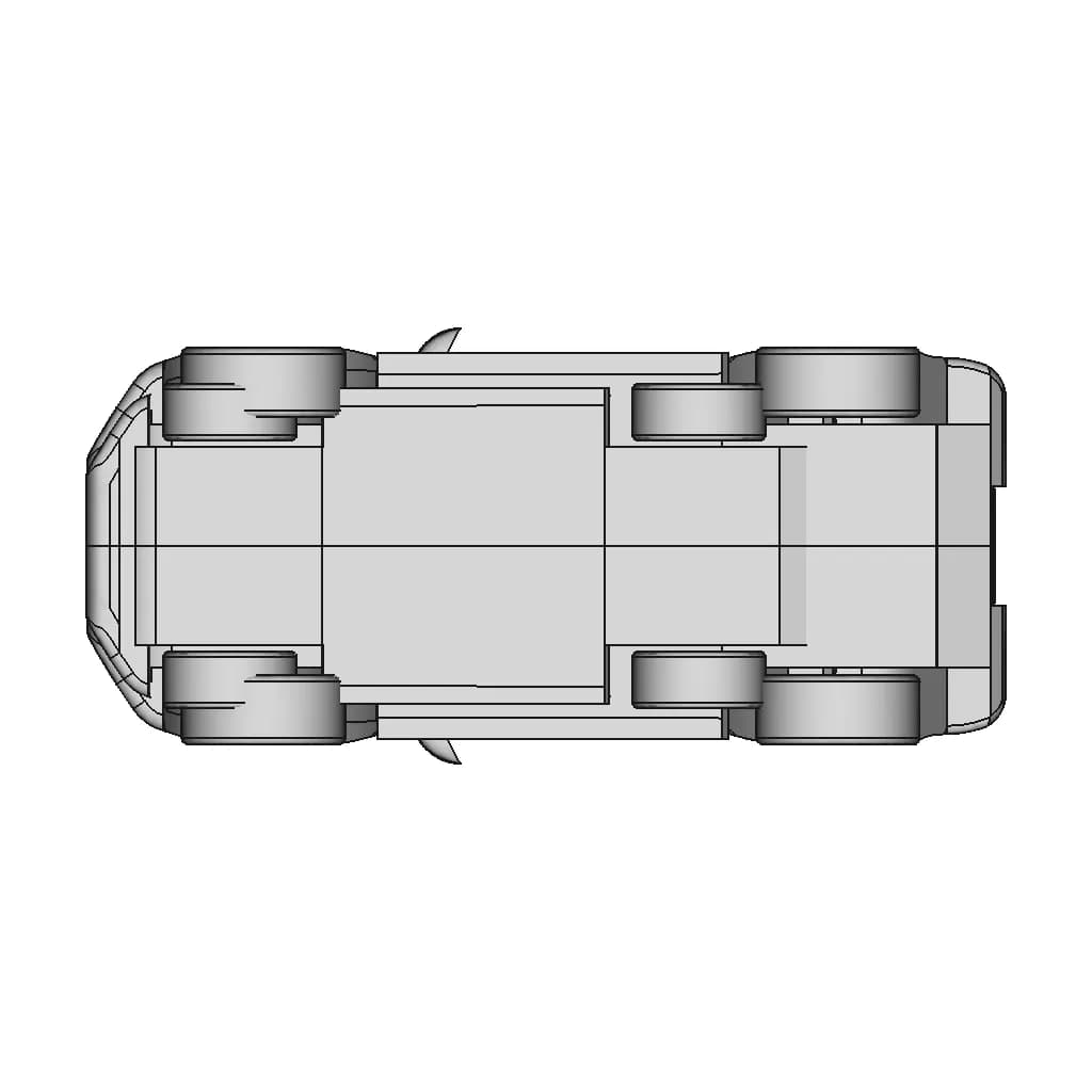 Mercedes G Class For Cfd | High-Quality CAD Model_90_0_degree_snapshot