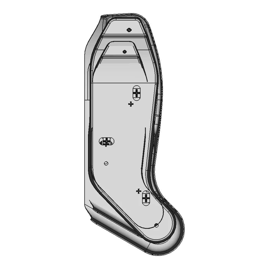 Seat Recliner Cover Surface - Standard Mechanical Component_0_270_degree_snapshot