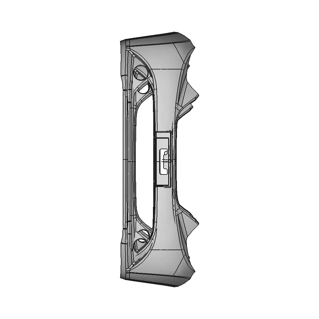 Front Bumper Closed Volume | High-Quality CAD Model_0_270_degree_snapshot