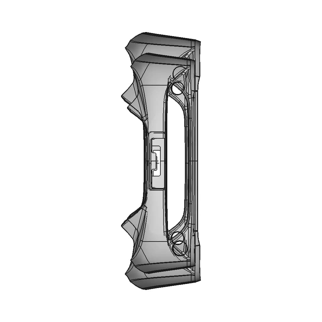 Front Bumper Closed Volume | High-Quality CAD Model_0_90_degree_snapshot