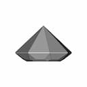 Diamond Shaped Ruby - Downloadable CAD Representation_270_0_degree_snapshot