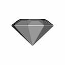 Diamond Shaped Ruby - Downloadable CAD Representation_90_0_degree_snapshot