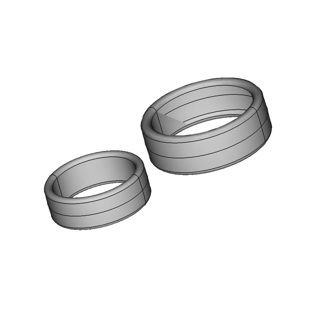 Modern Ring - Downloadable CAD Representation_60_30_degree_snapshot