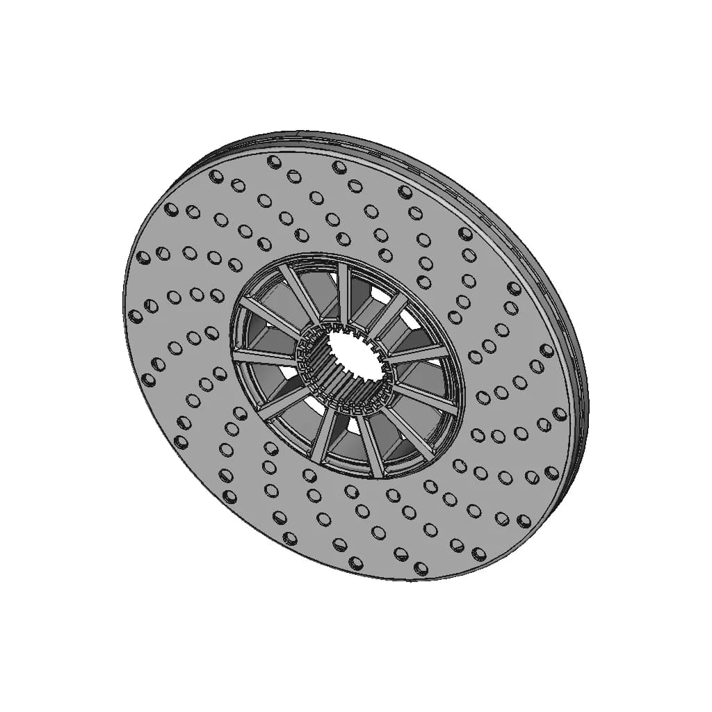 Rotor Disc Brake (Evs) - Standard Mechanical Component_60_30_degree_snapshot