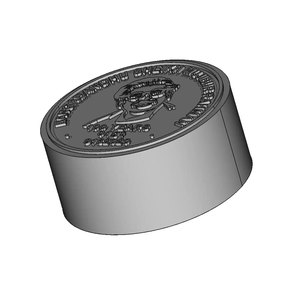 Gold Medel | 3D Engineering Design File_60_30_degree_snapshot