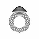 Stretchy Finger Ring | 3D Engineering Design File_0_0_degree_snapshot