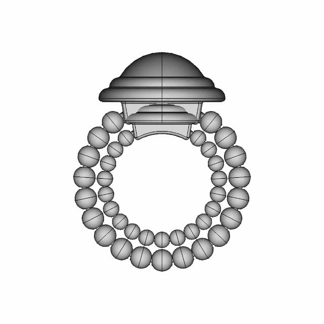 Stretchy Finger Ring | 3D Engineering Design File