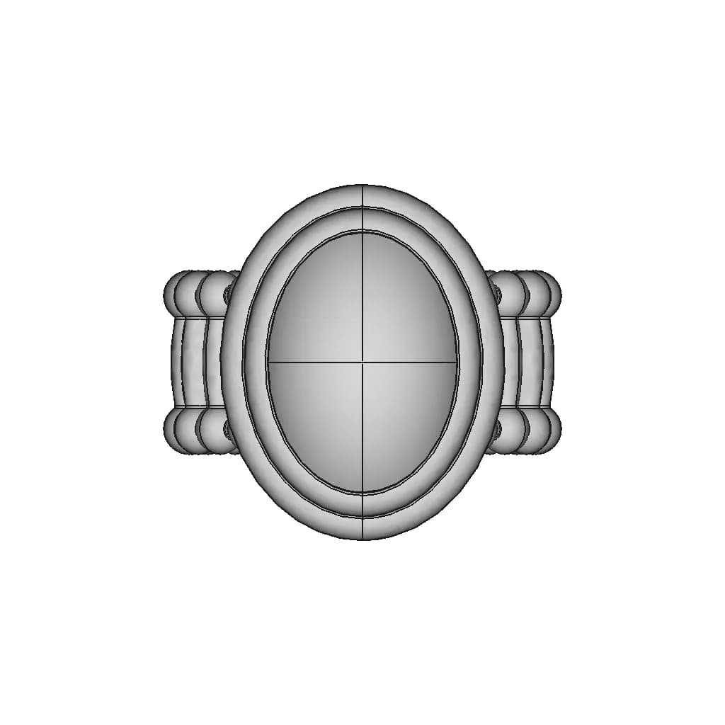 Stretchy Finger Ring | 3D Engineering Design File_270_0_degree_snapshot