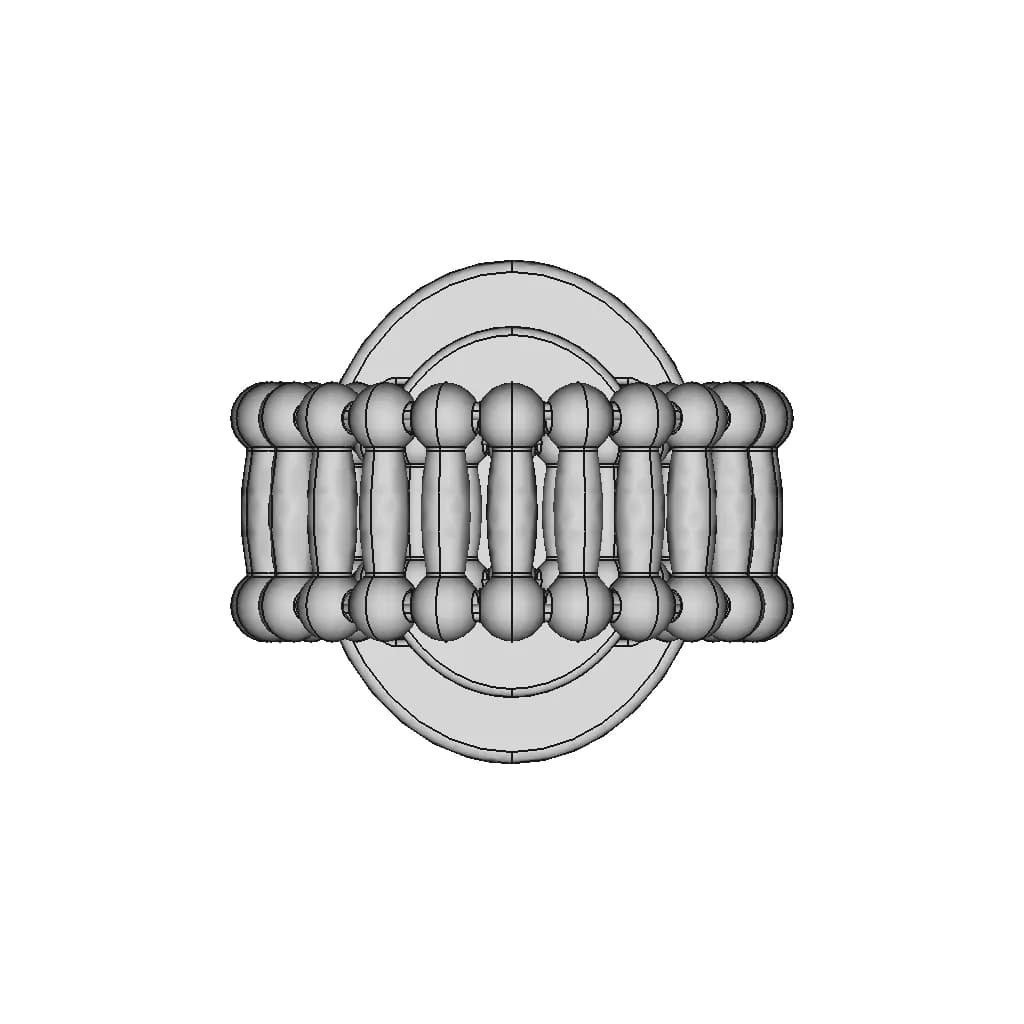 Stretchy Finger Ring | 3D Engineering Design File_90_0_degree_snapshot