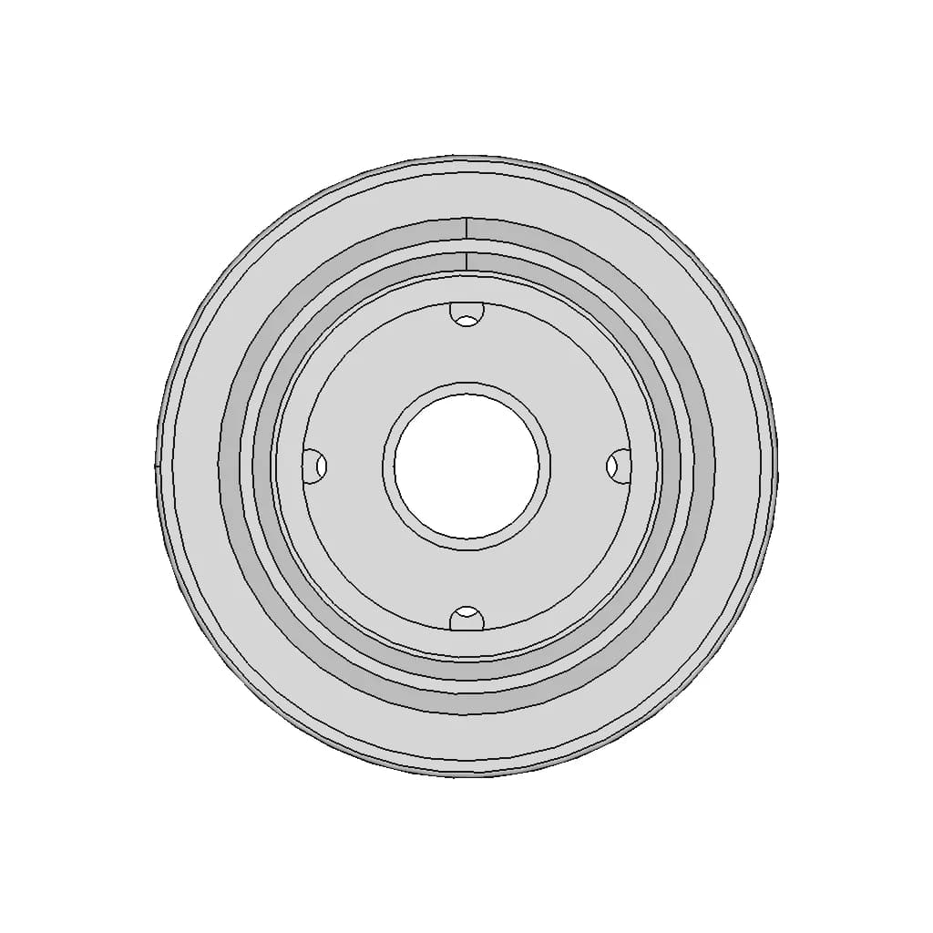 Шкив Помпы - Standard Mechanical Component_0_90_degree_snapshot