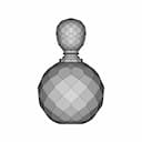 H&D Type Perfume Bottle - Standard Mechanical Component_0_90_degree_snapshot