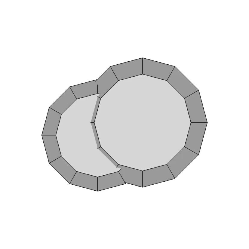 2.5Mm Princess Cut 12 Sides - Downloadable CAD Representation