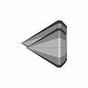 2.5Mm Princess Cut 12 Sides - Downloadable CAD Representation_0_270_degree_snapshot
