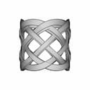 Interlacing Pattern (1) | High-Quality CAD Model_0_0_degree_snapshot
