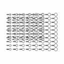 Jewelry Ring Size Measurement Rings, Configurable Design Table - Standard Mechanical Component_270_0_degree_snapshot