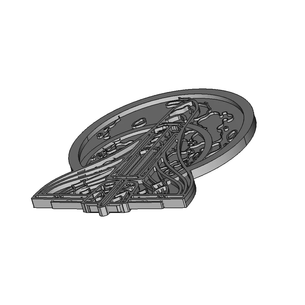 Ellie´S Rocket Pin (The Last Of Us Ii) | 3D Engineering Design File_60_30_degree_snapshot