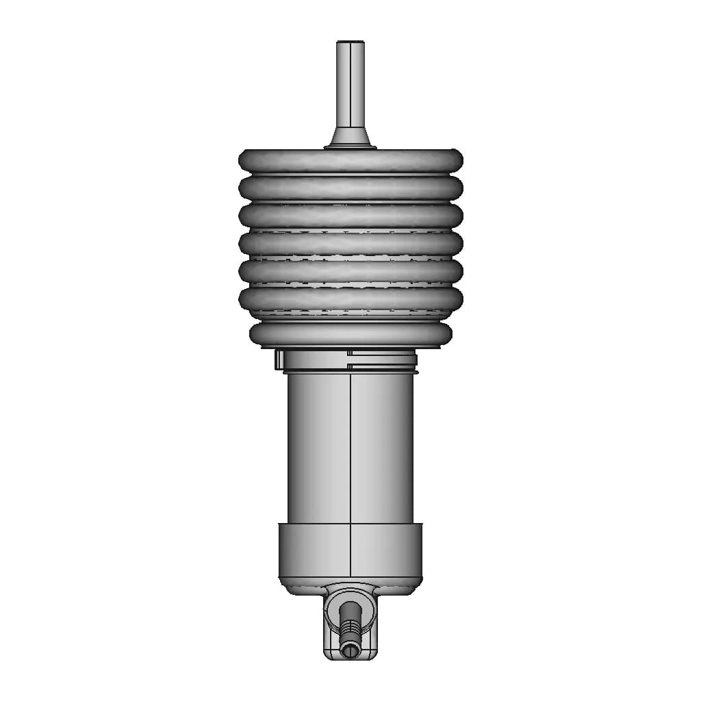 Arbetscylinder Wabco - Downloadable CAD Representation_0_270_degree_snapshot