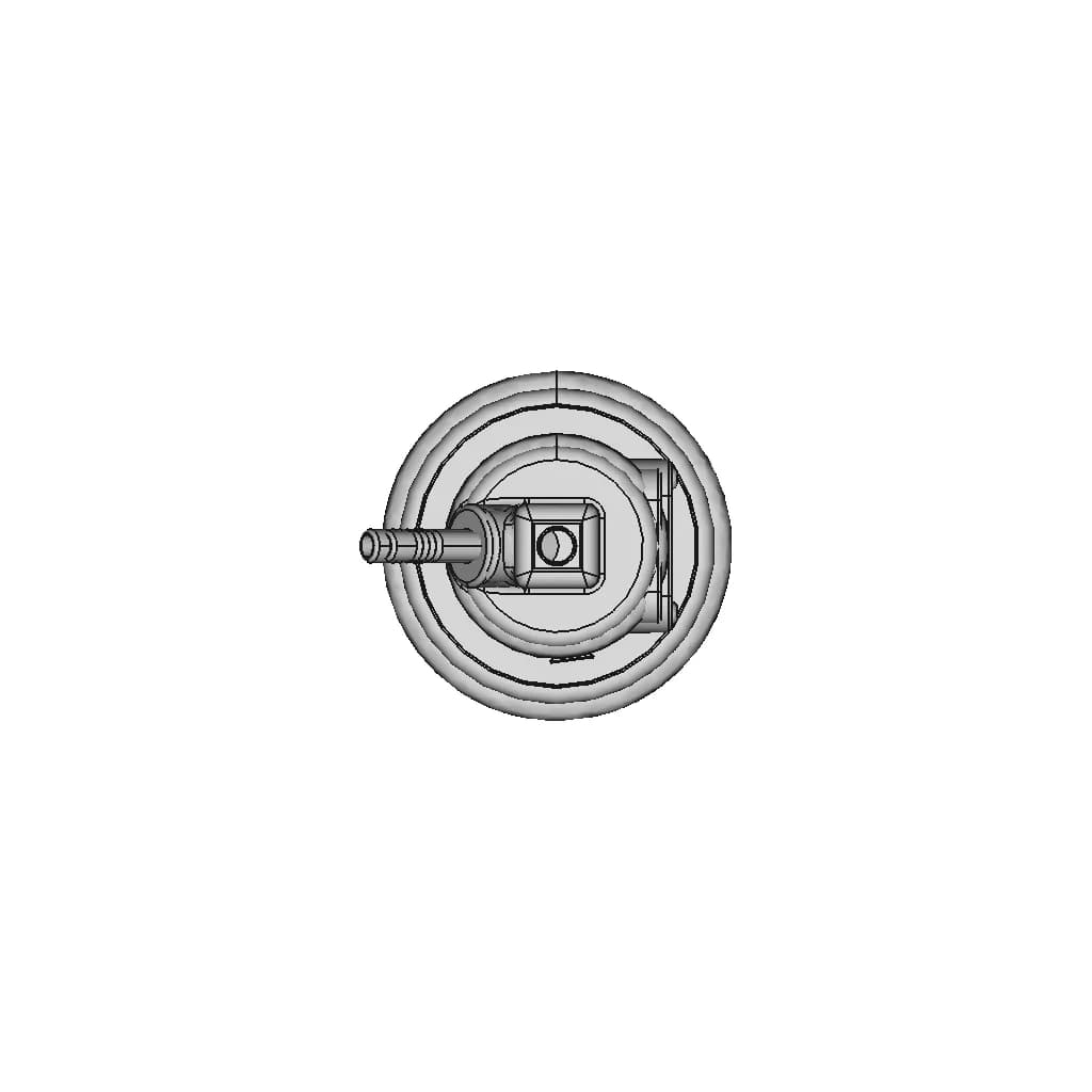 Arbetscylinder Wabco - Downloadable CAD Representation_90_0_degree_snapshot
