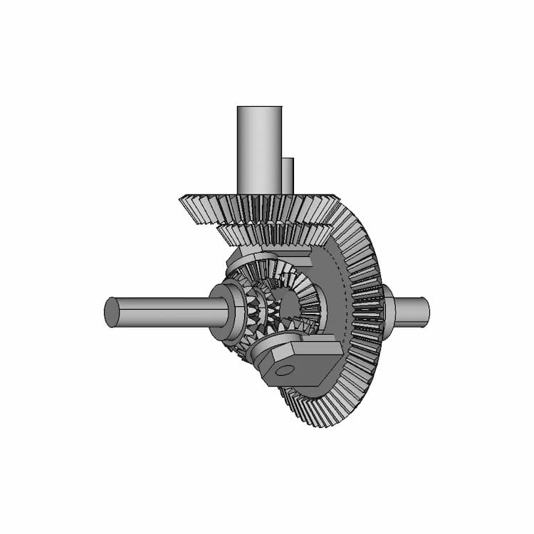 Differential Gear - Downloadable CAD Representation