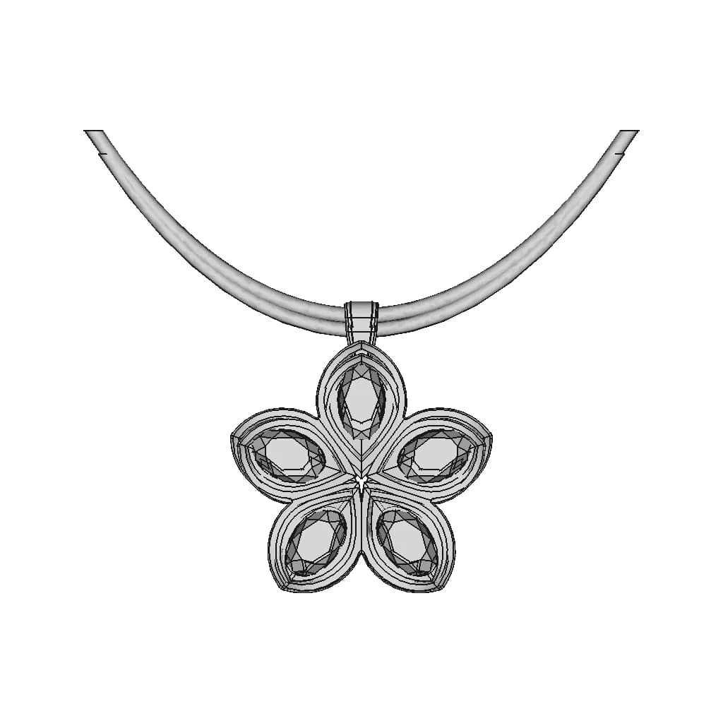 Simple Pendant | 3D Engineering Design File_90_0_degree_snapshot