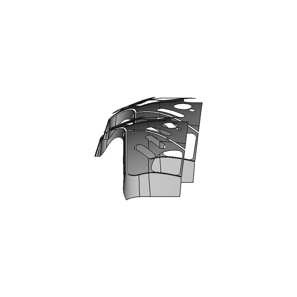 Plastic Trim Part | High-Quality CAD Model_0_270_degree_snapshot