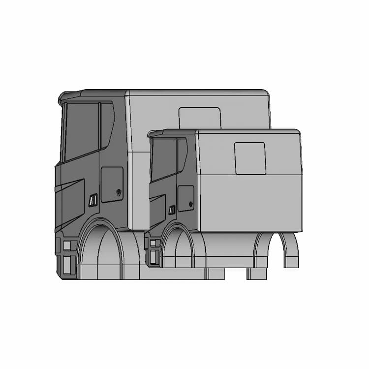 Scania B8X4Nb R660 Cab - Standard Mechanical Component