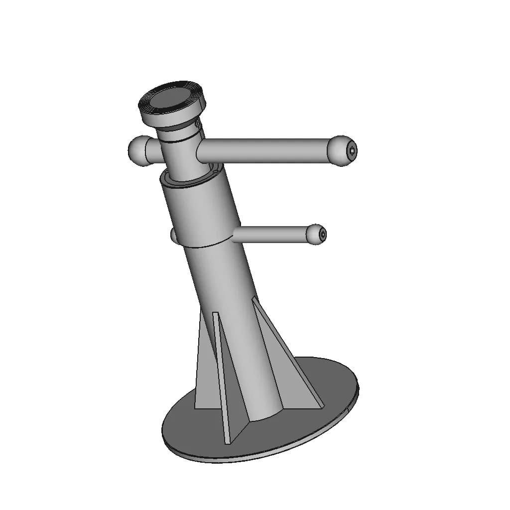 20Kn Screw Jack - Standard Mechanical Component_60_30_degree_snapshot
