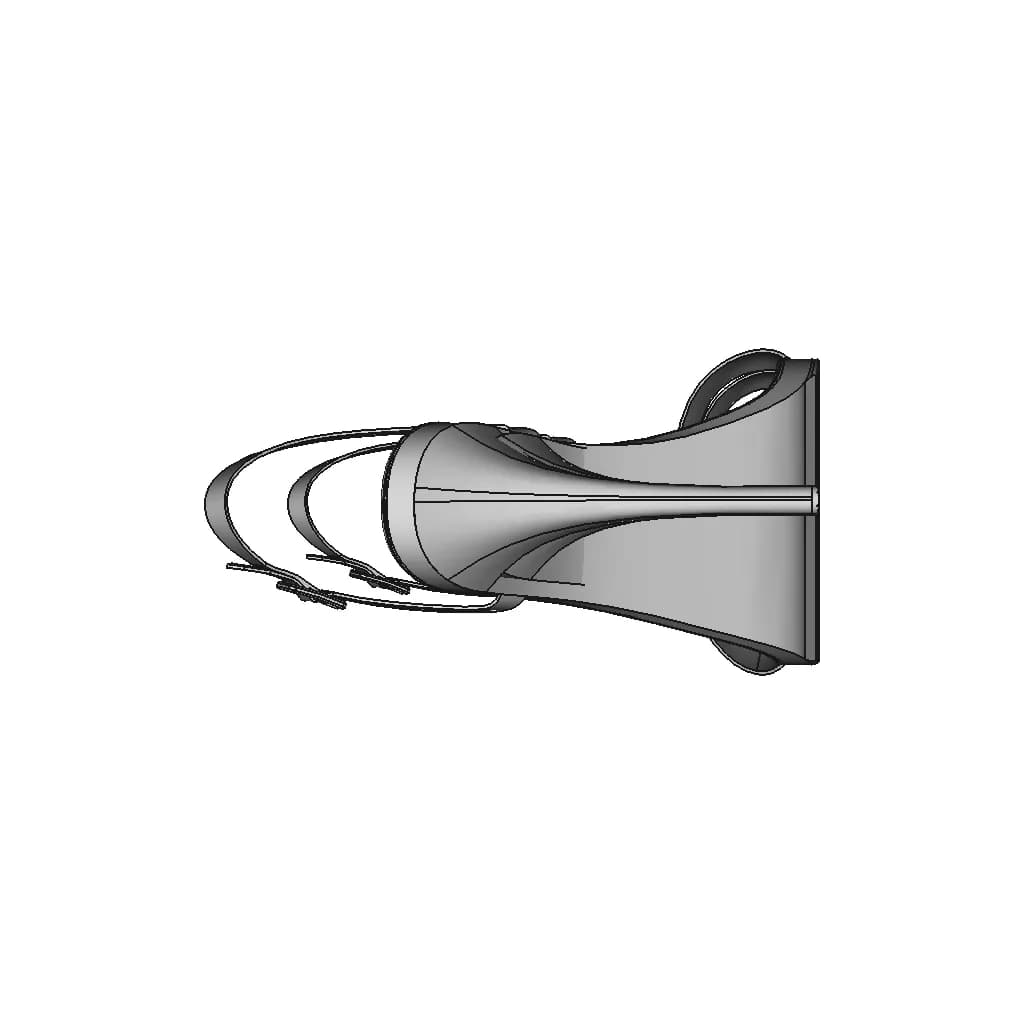 High Heel Shoes - Downloadable CAD Representation_0_90_degree_snapshot