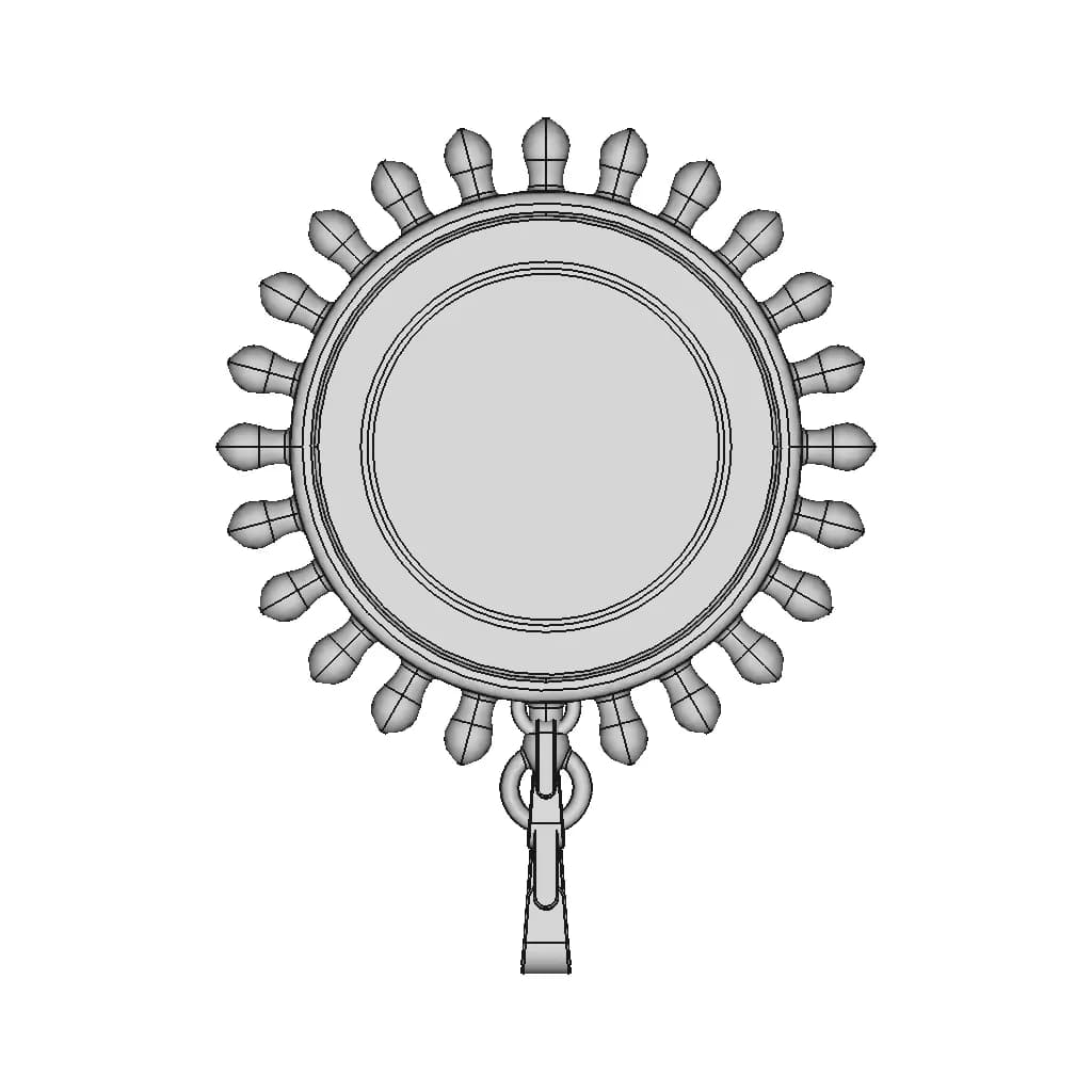 Sun Pendant - Standard Mechanical Component_90_0_degree_snapshot