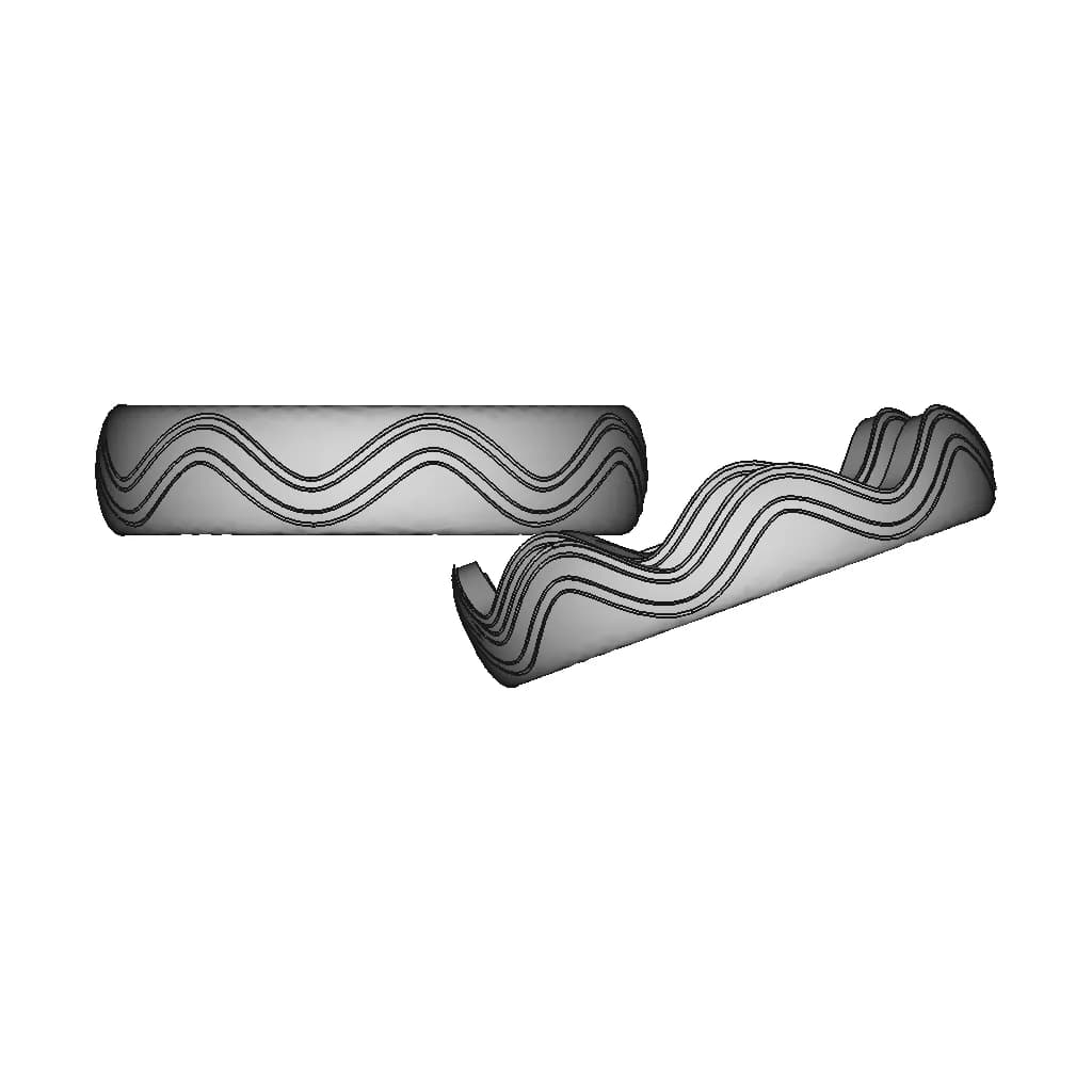 Wedding Bangels - Downloadable CAD Representation_270_0_degree_snapshot