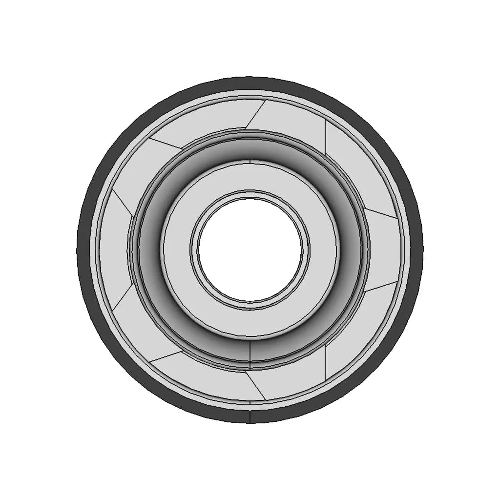 Gm Wheel Hubcap | 3D Engineering Design File_270_0_degree_snapshot