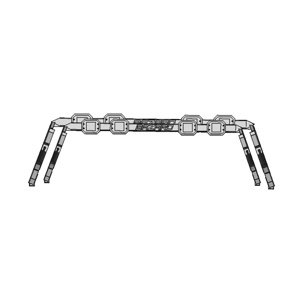 Roll Bar For Pickup Trucks - Downloadable CAD Representation_0_90_degree_snapshot