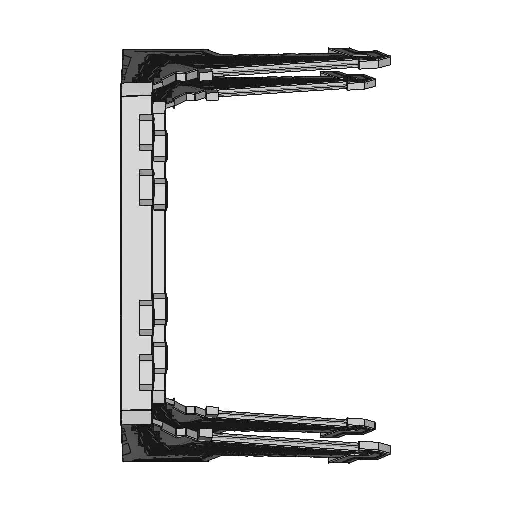 Roll Bar For Pickup Trucks - Downloadable CAD Representation_270_0_degree_snapshot