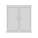 Wardrobe Teak Wood | High-Quality CAD Model_270_0_degree_snapshot