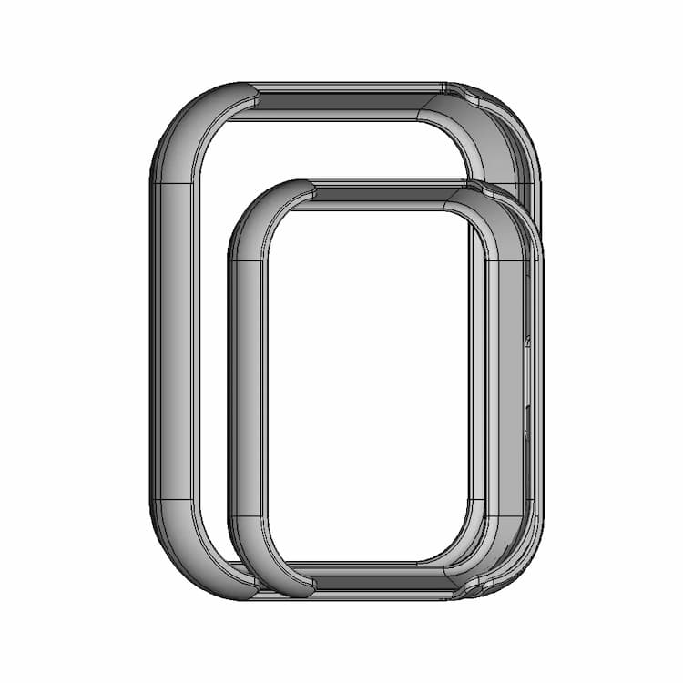 Wyze 47 Smart Watch Cover | 3D Engineering Design File